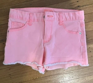 Justice Colored Jean Shorts Denim Girls Size:12 EUC - Picture 1 of 3