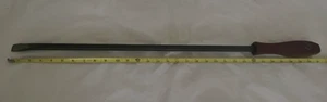 MATCO Tools Maroon Handle 24" (Overall 31") Angled Tip Heavy Duty Pry Bar - Picture 1 of 8