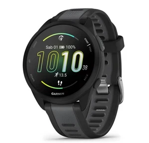 GARMIN Forerunner ® 165 Music GPS Heart Rate Watch Running Outdoor Black - Picture 1 of 6
