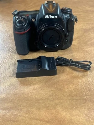 Nikon D300 12.3MP Digital SLR Camera Black Body - Image 1 of 4