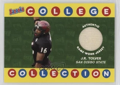 2004 Bazooka College Collection Jerseys JR Tolver #BCC-JRT - Image 1 of 2