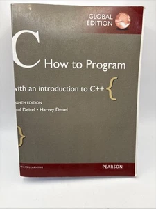 C How to Program, Global Edition by Paul Harvey Deitel (Paperback 2015) Pearson - Picture 1 of 6