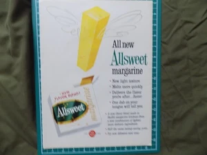 1962/2 PRINT AD ALL NEW ALLSWEET MARGARINE - Bild 1 von 1
