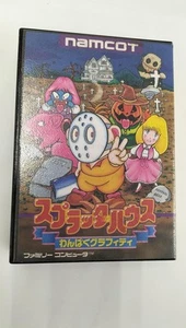 NAMCOT Splatter House Naughty Graffiti Famicom Software from Japan - Picture 1 of 8