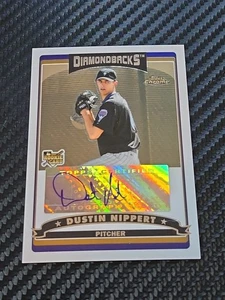 2006 Topps Chrome Rookie Autograph #350 Dustin Nippert - Bild 1 von 2
