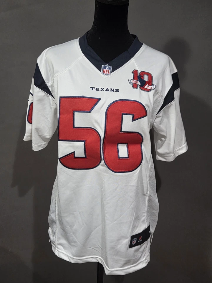 Camiseta cosida Brian Cushing de los Houston Texans de 10 años talla 14/16 Lg niños Foto 1 de 4