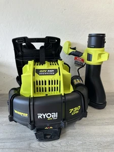 Mochila sin escobillas Ryobi 40V HP 730 CFM Whisper Series Soplador-RY404170 solo herramienta - Imagen 1 de 5
