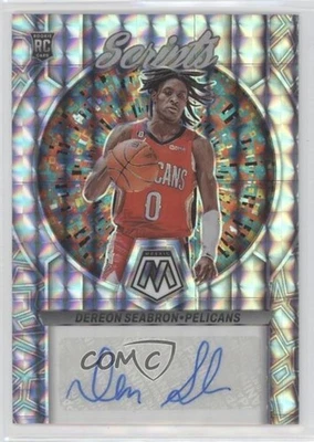 2022-23 Panini Mosaic Rookie Scripts Dereon Seabron #RS-SEA Auto - Image 1 of 2