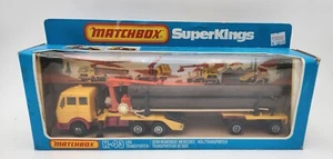 Matchbox Lesney Super Kings K-43 Log Transporter Rare - Picture 1 of 8