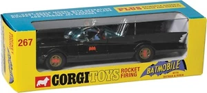 Corgi RT26701 Diecast Cars-RT26701 Batmobile with Batman and Robin-Men, Women & - Picture 1 of 9