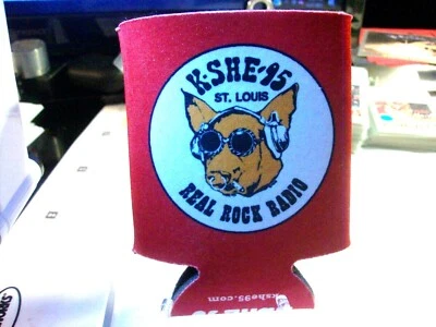 K-SHE 95    KOOZIE  RED - Image 1 of 2