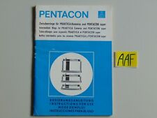 Pentacon Zwischenringe für Praktica und Pentacon Super Gebrauchsanleitung