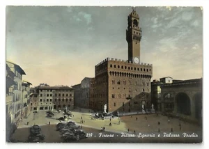 TO FI 03 Firenze piazza della Signoria viaggiata 1961 - Picture 1 of 1