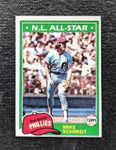 1981 Topps Set-Break #540 Mike Schmidt NR-MINT