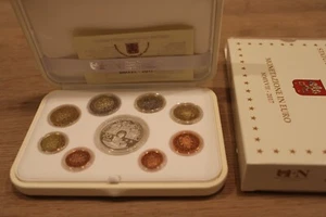 Vatikan KMS 2017 Kursmünzensatz mit 20 Euro Silber original PP (K4151) - Bild 1 von 1