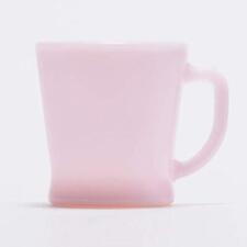 Fire-King D Handle Mug Roseite (Rose-ite Pink Sakura) Not microwave-safe