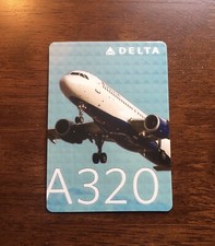 2016 Delta Air Lines Airbus A320 Aircraft Pilot Trading Card #46