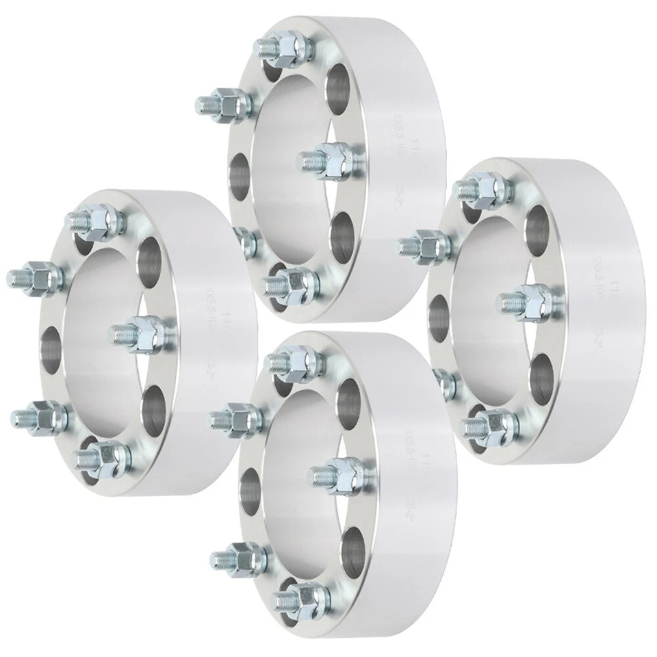 4Pcs 2" 5x5.5 Wheel Spacers 12x1.25 For Suzuki Grand Vitara Chevrolet Tracker - Image 1 of 4