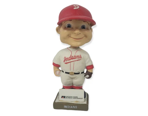 Indianapolis Indians Minor League Baseball Bobblehead Farm Bureau Insurance Cover
