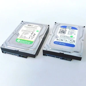 2x 3,5"-Festplatte: Western Digital WD5000AVDS 500GB, WD10EZEX 1TB~mit Rechnung - Bild 1 von 6