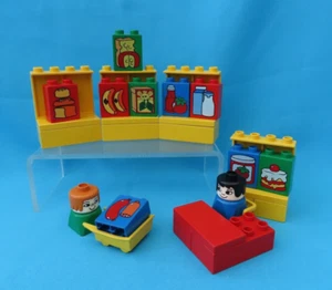 Vintage Lego Duplo 2640 Supermarkt Lebensmittelgeschäft 1980 - Bild 1 von 5