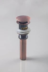 Conjunto de desagüe emergente fregadero desbordamiento fregadero de baño antiguo EUB - Imagen 1 de 7
