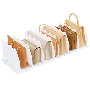 Shelf Divider for Closet, Adjustable Purse Organizers Handbag Separators Stor... - Picture 1 of 7