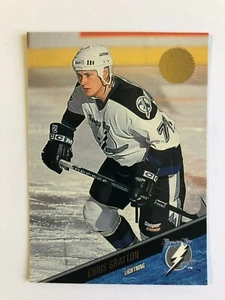 1993-94 The Leaf Set Serie 2 Cartas # 331 Tampa Bay Lightning Chris Gratton - Imagen 1 de 2
