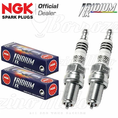 KIT 2 CANDELE NGK IRIDIUM DCR9EIX DUCATI MONSTER S4 R 996 2003-2006 Foto 1 de 3