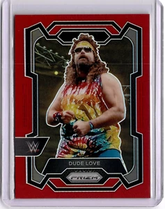 Dude Love 2024 Panini Prizm WWE Red Prizm #119 WWE Legends #108/299 - Bild 1 von 2
