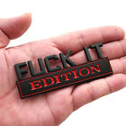 1x FUCK-IT EDITION Logo Emblem Badge Decal Sticker Decorative Trim Accessories Nissan Kicks