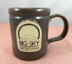 Big Sky Montana Coffee Tea Cup Mug Hand Thrown 2014 Deneen Pottery 16 Oz - Picture 1 of 14