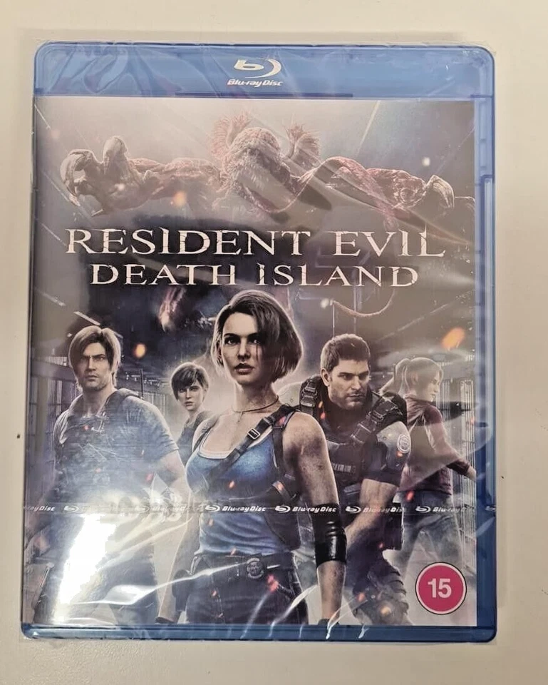 BLU-RAY  RESIDENT EVIL DEATH ISLAND   BRAND NEW SEALED UK STOCK - Image 1 of 2