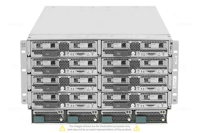 CISCO UCS 5108 8x UCS B200 M5 16x Xeon Gold 6148 1TB RAM Rails - Image 1 of 4