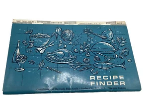 Vintage Recipe Finder Booklet Cook Book Guild Toronto Canada Recipe Organizer - Imagen 1 de 9