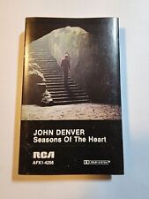 John Denver - Seasons Of The Heart Cassette Tape, RCA Records, 1982 VG+ CS17