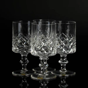 Vasos de cristal Arnolfo di Cambio Firenze copas de vino 4 piezas vintage - Imagen 1 de 7