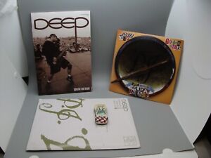 Pearl Jam Golden State & Santa Cruz vinyl 45 DEEP fan Ten club w/ orig packaging