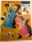 Dolls Clothes Vintage Knitting Patterns. Used.