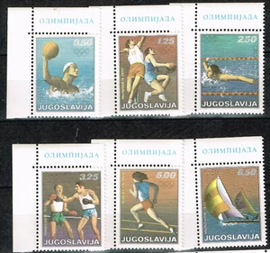 Yugoslavia Sport Summer Munich olympics set 1972 MNH B-6 - Picture 1 of 1