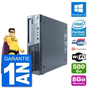 PC LENOVO M91p SFF Intel G630 RAM 8Go Festplatte 500Go Windows 10 Wifi - Bild 1 von 3