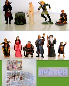KINDER DE 2001 - SET COMPLETO SIGNORE DEGLI ANELLI 1°  TUTTE BPZ +  MINI CARTINE - Picture 1 of 3