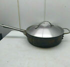 Calphalon 3 Qt Anodized Aluminum Non-stick Skillet Saute Pot Stir Frying Pan Lid