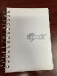 Sonic X Small Lined Spiral Notebook *AUTOGRAPHED BY KEN PENDERS* - Picture 1 of 3
