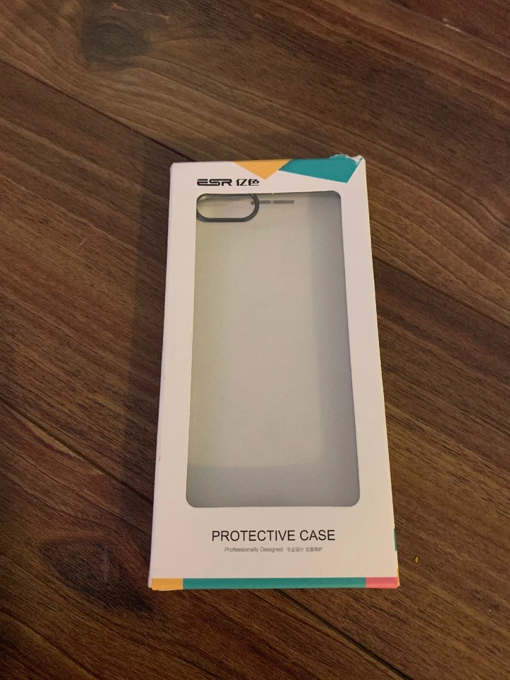 Esr clear case with black trim iPhone 8 - Image 1 of 2