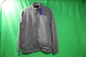 APT.9 Men's Coat Grey Zip Up Faux Fur Body Poly Shell Winter Jacket Sz Med NWT - Picture 1 of 7
