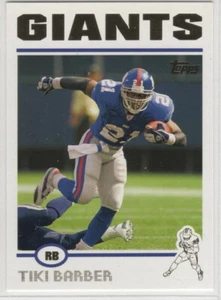 2004 Topps Football New York Giants Team Set - Imagen 1 de 1