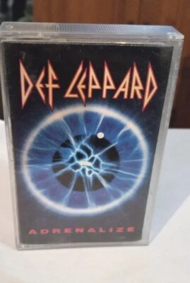 Def Leppard Adrenalize - 1987 Cassette Tape Tested vg - Image 1 of 3