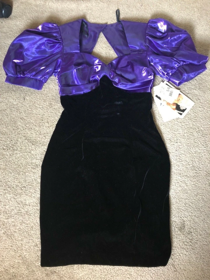 Vestido vintage de los años 80 Deadstock Jessica McClintock  Foto 1 de 4