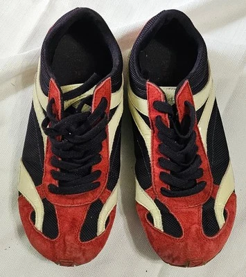 Zapatos deportivos informales de cuero Diesel Spirt Baffin de colección para mujer 7,5 F7-05-CT Foto 1 de 4